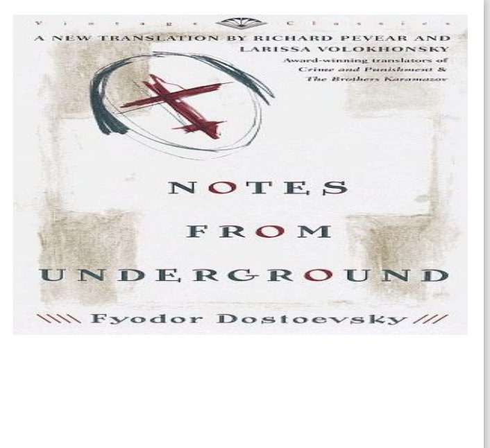 Bút ký dưới hầm - Dostoyevsky