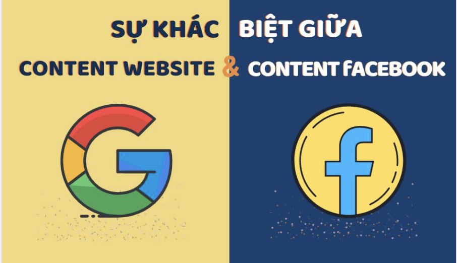 Sự khác nhau giữa Content Facebook và Content Website