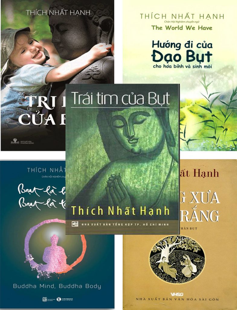 tron bo sach cua thien su thich nhat hanh 6 Những cuốn sách hay nhất về tình yêu thương và đạo Phật của thiền sư Thích Nhất Hạnh