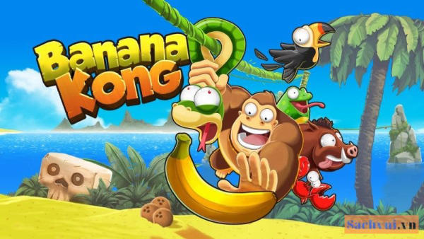 Banana Kong Mod APK 1.9.7.20 (Vô Hạn Bananas, Hearts)