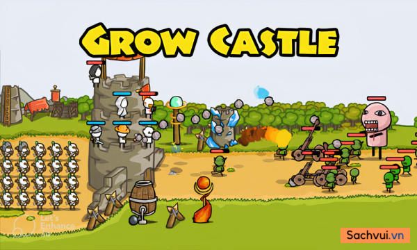 Grow Castle MOD APK 1.37.10 (Vô Hạn Coins)