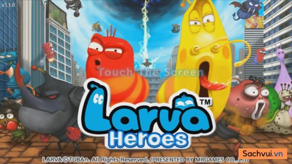 Larva Heroes Lavengers MOD APK 2.8.9 (Vô Hạn Tiền, Mở Khóa Heroes)