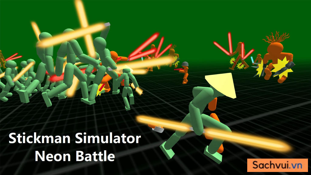 Stickman Simulator Neon Battle