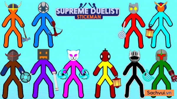 Supreme Duelist Stickman MOD APK 2.8.6 (Mở Khoá Trang Phục)