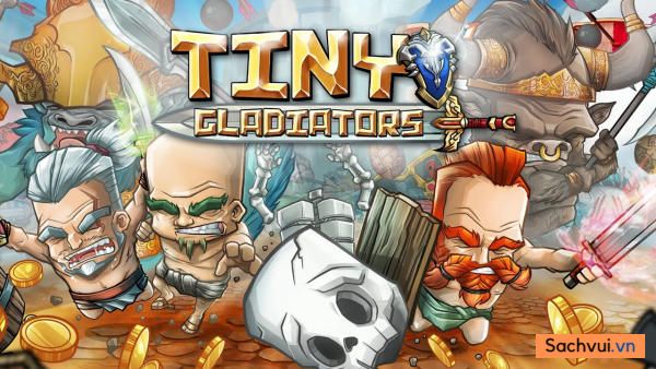 Tiny Gladiators MOD APK 2.4.4 (Menu, Bot Im Lặng, Tiền)