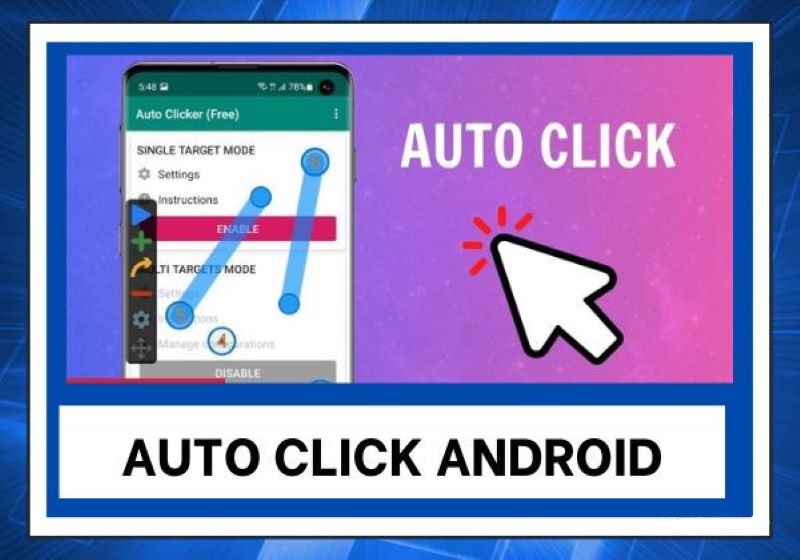 Auto Click Mod không quảng cáo