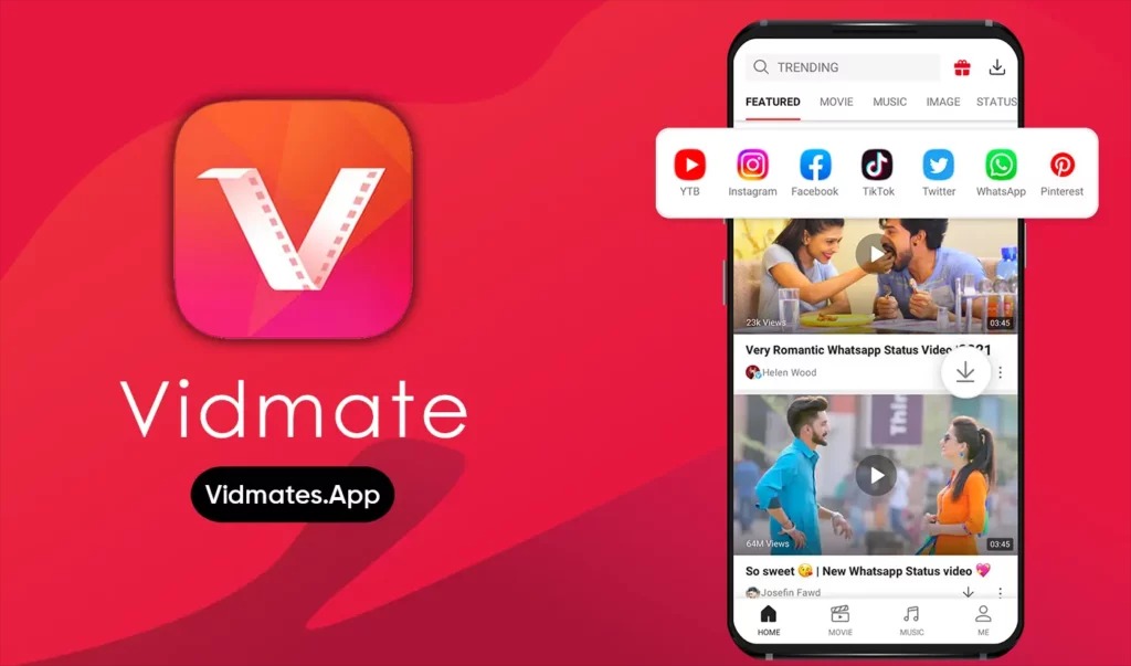 Các tính năng hấp dẫn của phiên bản Apk Vidmate v5.2402