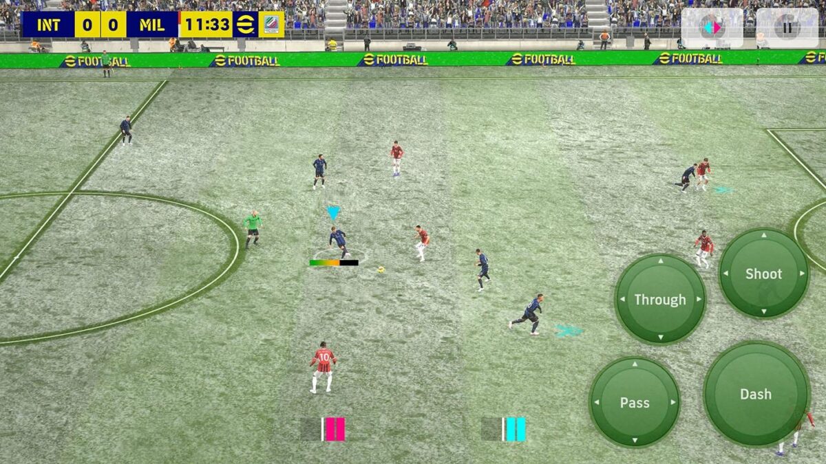 Chế độ 3v3 trong Efootball 2024 Apk