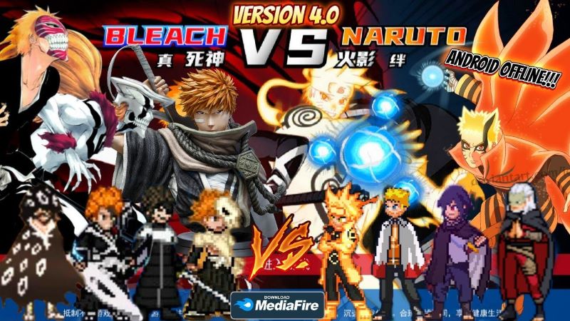 Giới thiệu về Naruto vs Bleach 3.3 Apk