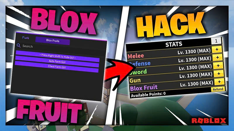 Hướng dẫn các bước tải  Hack Blox Fruit