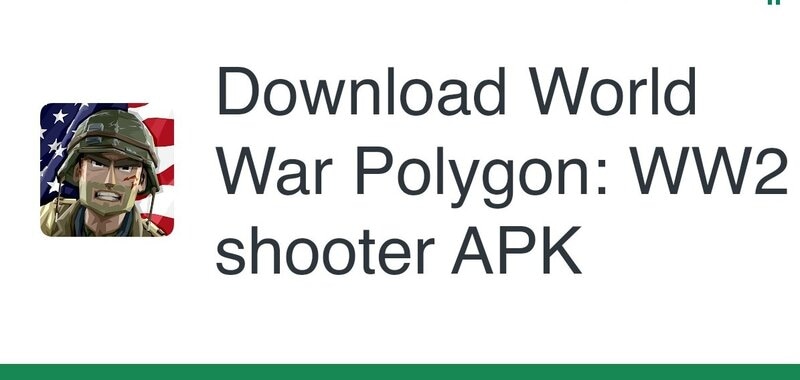 Hướng dẫn tải game World War Polygon Mod 