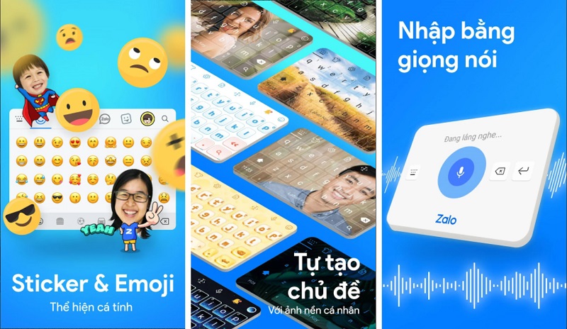 Nhiều emoji và sticker độc đáo tại Laban Key Apk