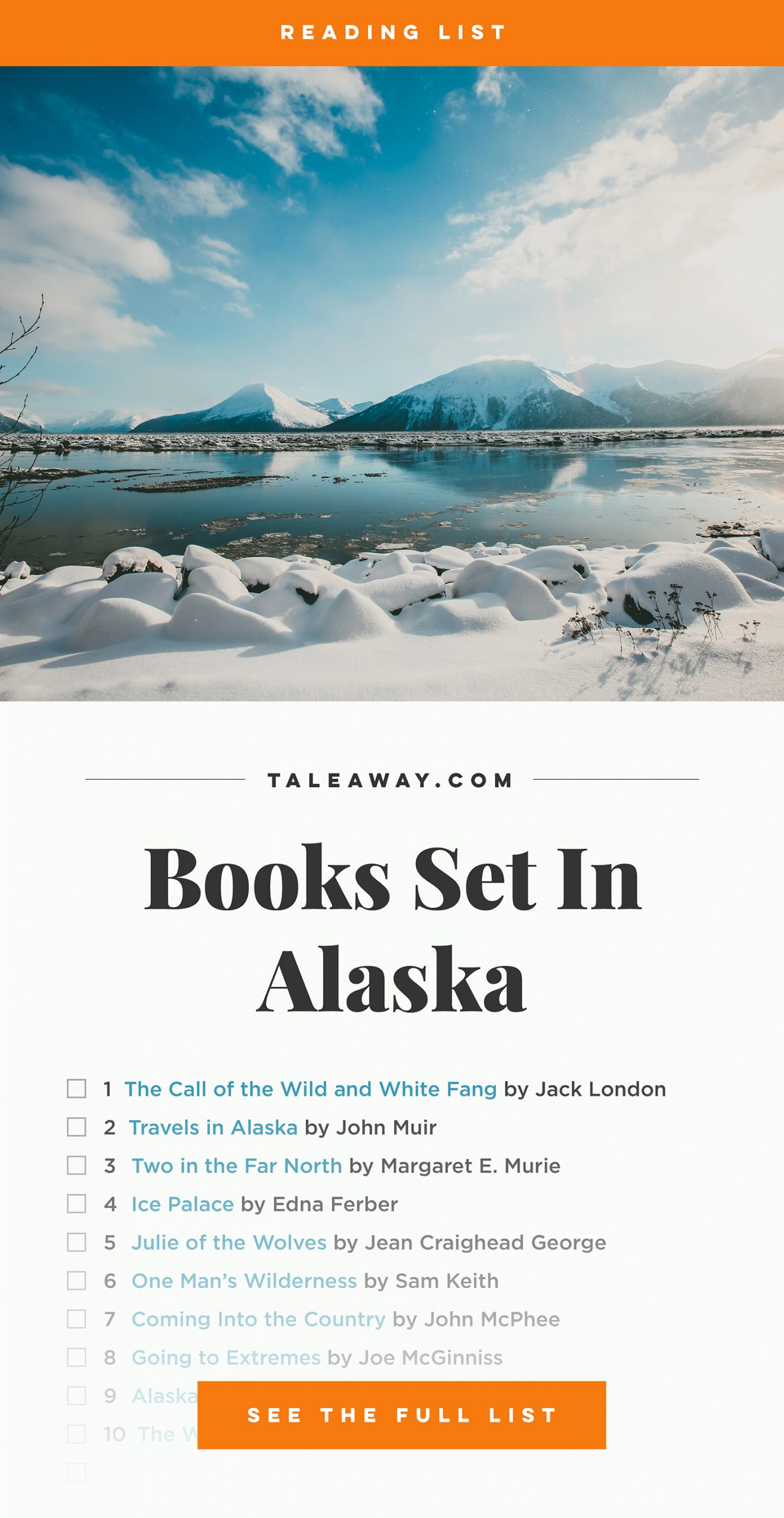 novel about alaska