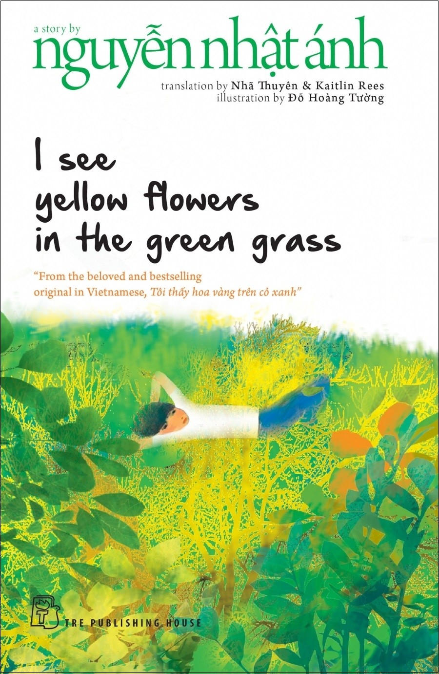 review book i see yellow flowers on green grass