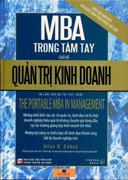 Sách Quản Trị Kinh Doanh - MBA Trong Tầm Tay