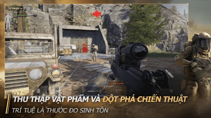 Thu thập vật phẩm trong game Arena Breakout Apk