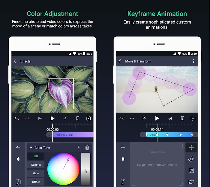 Công cụ Keyframe Animation của Alight Motion Pro APK